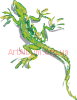 Clipart aquarelle lizard